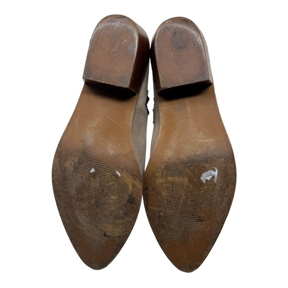 Steve Madden Zenna Suede Booties in Taupe Size 7 Western Cowboy Rodeo Festival - Picture 11 of 11